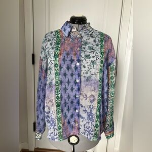 Zara Multicolor Floral Shirt